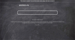 Desktop Screenshot of goccianera.org